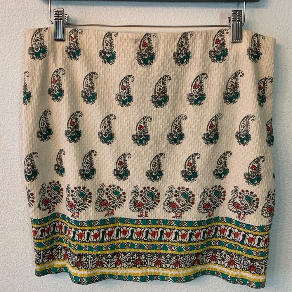 Chelsea and Violet print skirt